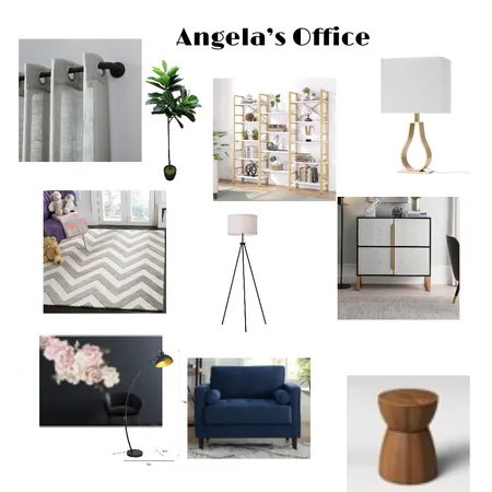 Angela’s Office Interior Design Mood Board by stagingsisters on Style Sourcebook