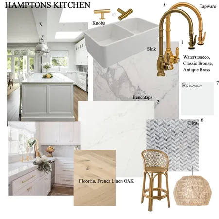 HAMPTONS KITCHEN Interior Design Mood Board by Tanya Maroun on Style Sourcebook