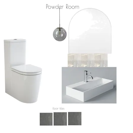Powder Room Interior Design Mood Board by susan7 on Style Sourcebook