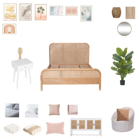 Lola- Soft Bedroom Interior Design Mood Board by KylieJack on Style Sourcebook