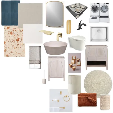 WC/Laundry Interior Design Mood Board by ShaeGriffiths on Style Sourcebook