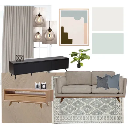 Module 9 IDI Living Room Interior Design Mood Board by DianaWilson on Style Sourcebook