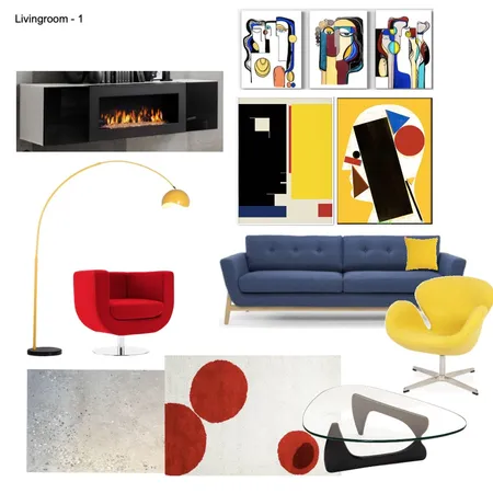 Livingroom 1 Interior Design Mood Board by Wildflower Property Styling on Style Sourcebook