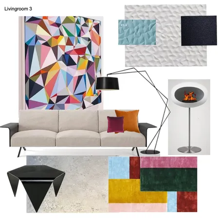 Livingroom 3 Interior Design Mood Board by Wildflower Property Styling on Style Sourcebook