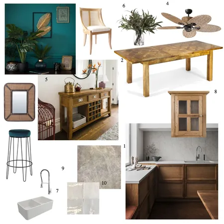 Kitchen & Dining Sampleboard Interior Design Mood Board by casswetz on Style Sourcebook
