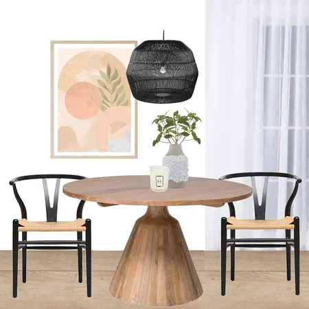 Round dining table look! Interior Design Mood Board by Sarah Amos on Style Sourcebook