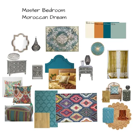 Morrocan moodboard Interior Design Mood Board by mjallen on Style Sourcebook
