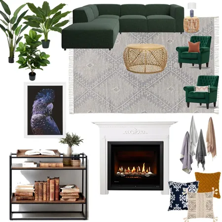 Living room Interior Design Mood Board by Catwat26 on Style Sourcebook