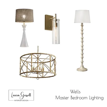 Bedroom Lighting Interior Design Mood Board by Laura G on Style Sourcebook