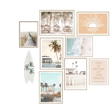 Beach Vibes Interior Design Mood Board by isabellaSee on Style Sourcebook