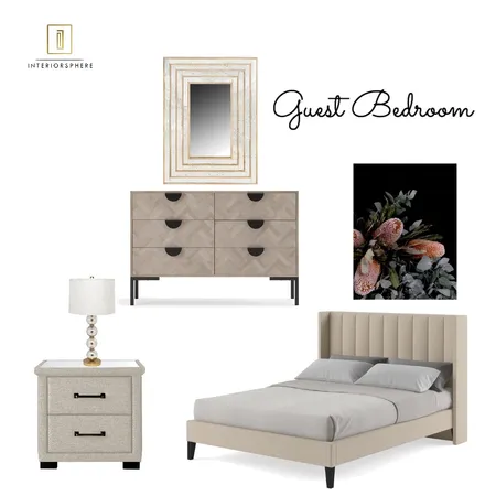 Chelsea Heights Guest Bedroom Interior Design Mood Board by jvissaritis on Style Sourcebook