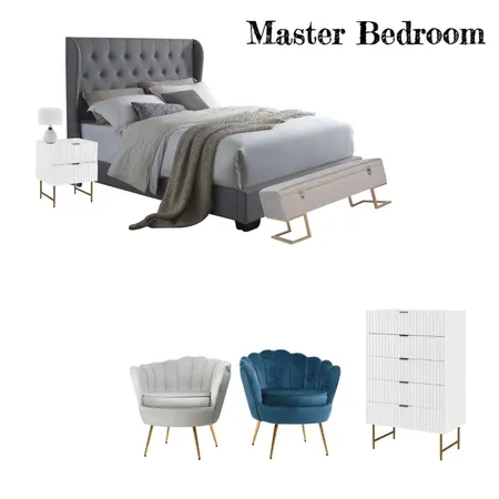 Master Bedroom Interior Design Mood Board by JenelleS on Style Sourcebook