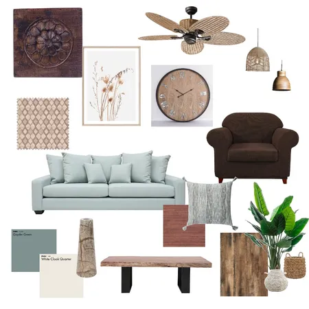 Rustic Interior Design Mood Board by Oak Hill Interiors on Style Sourcebook
