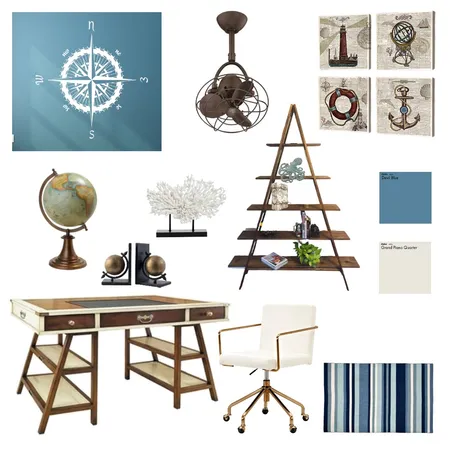 Home Office Interior Design Mood Board by Oak Hill Interiors on Style Sourcebook