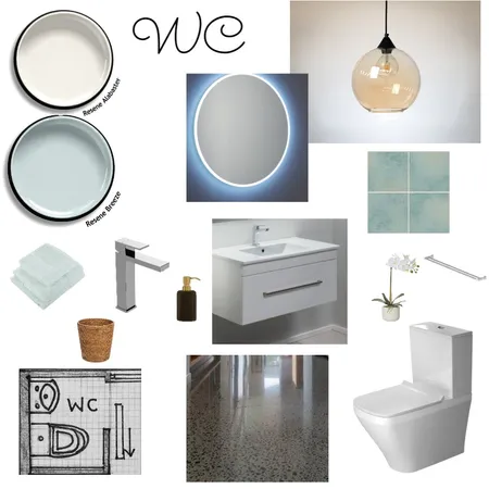 WC Mood Board Module 9 Interior Design Mood Board by lhanan on Style Sourcebook