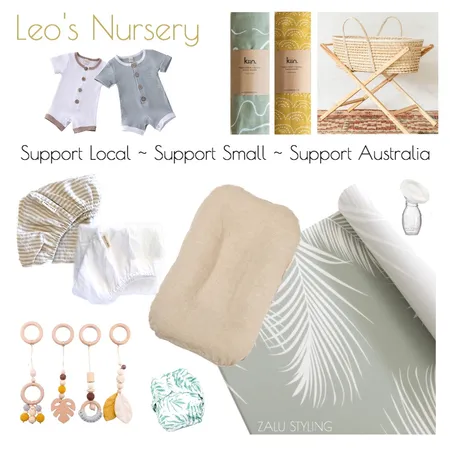 Leos Australian Nursery Interior Design Mood Board by BecStanley on Style Sourcebook
