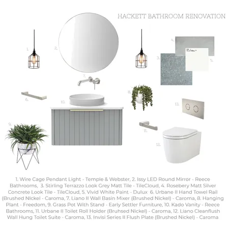 Hackett Bathroom Interior Design Mood Board by taylawilliams on Style Sourcebook