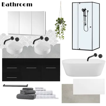 Bathroom Upstairs Interior Design Mood Board by Bargello_Arden_Homes on Style Sourcebook