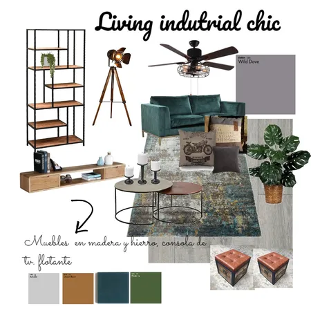 living Eufemia Interior Design Mood Board by gise on Style Sourcebook