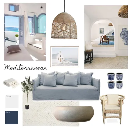 Mediterranean Mood Board Interior Design Mood Board by melanieb on Style Sourcebook