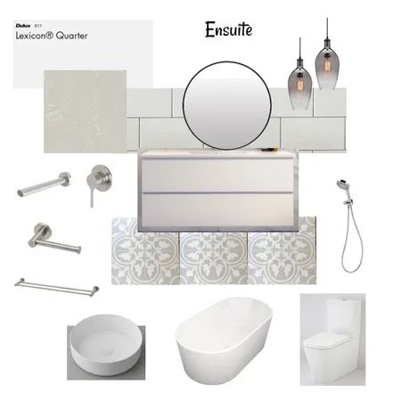 Ensuite Interior Design Mood Board by melpexton on Style Sourcebook