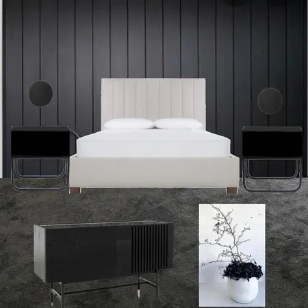 moody bedroom Interior Design Mood Board by Mdaprile on Style Sourcebook