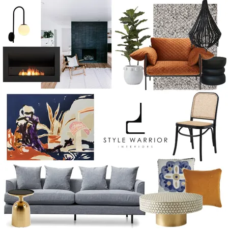 Home Living Interior Design Mood Board by stylewarrior on Style Sourcebook