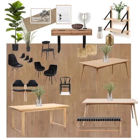 Dining Room 1 Interior Design Mood Board by DesD on Style Sourcebook