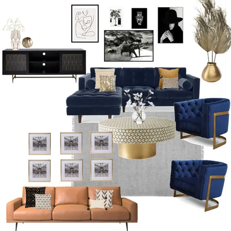 The Allen’s Living Room Interior Design Mood Board by Williams Way Interior Decorating on Style Sourcebook
