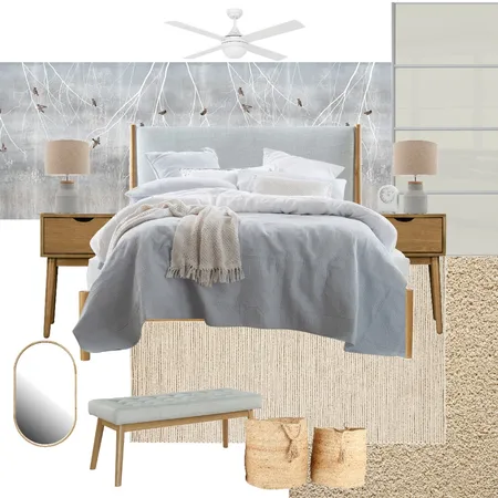 Bed 1 revised Interior Design Mood Board by BRAVE SPACE interiors on Style Sourcebook