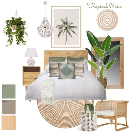 Tropical Oasis Interior Design Mood Board by Indah Interior Styling on Style Sourcebook