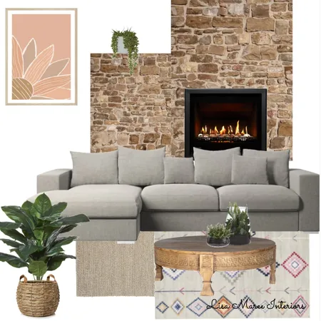 Holly Living Room Interior Design Mood Board by Lisa Maree Interiors on Style Sourcebook