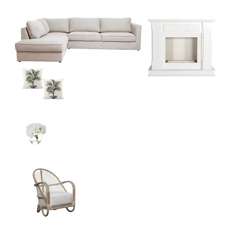 Lounge Room Interior Design Mood Board by Coastal Hamptons By The Park on Style Sourcebook