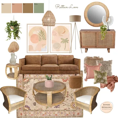 Rattan Love Interior Design Mood Board by Indah Interior Styling on Style Sourcebook