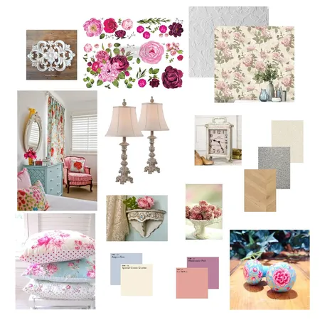 Shabby Chic Interior Design Mood Board by MichaelaGulbin on Style Sourcebook