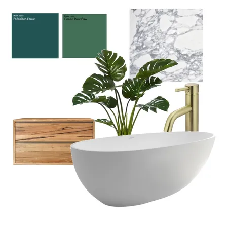 GreenBathroom Interior Design Mood Board by Lili on Style Sourcebook