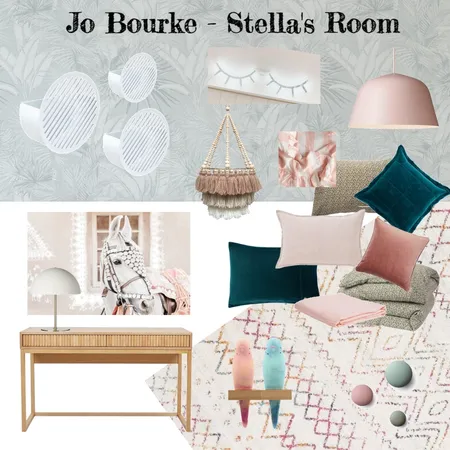 Jo Bourke - Stella's Room Interior Design Mood Board by BY. LAgOM on Style Sourcebook