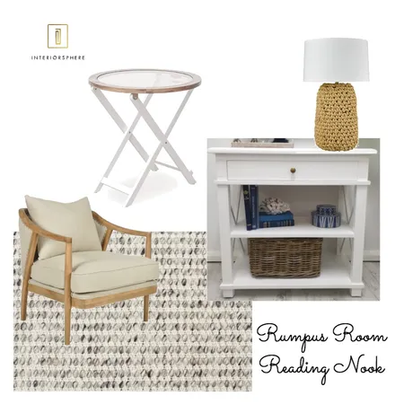 Hornsby Heights Rumpus Room Reading Nook Interior Design Mood Board by jvissaritis on Style Sourcebook