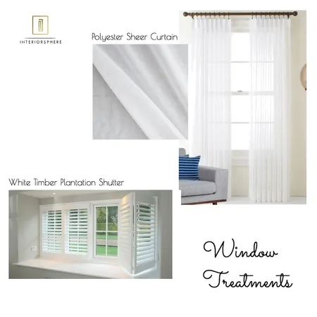 Hornsby Heights Window Treatments Interior Design Mood Board by jvissaritis on Style Sourcebook