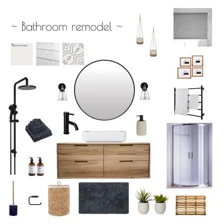 Bathroom remodel mod 9-2 Interior Design Mood Board by MfWestcoast on Style Sourcebook