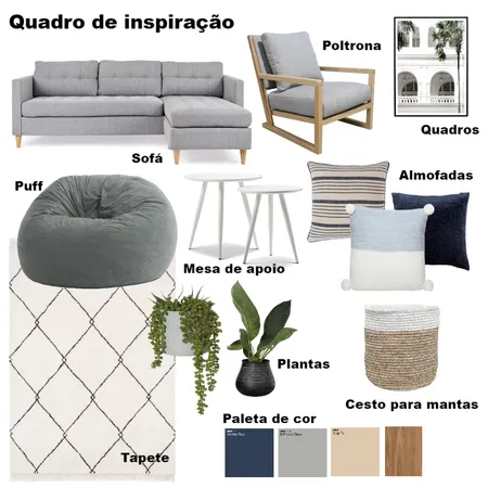 Sala de TV Interior Design Mood Board by Isa on Style Sourcebook