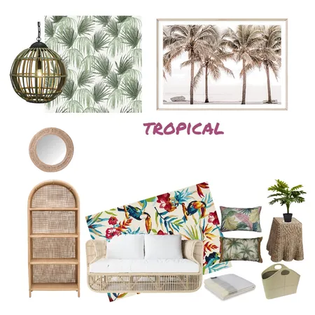 Tropical Interior Design Mood Board by Spook103 on Style Sourcebook