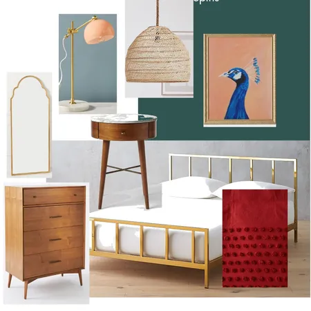Michelle's Condo Small Bedroom Interior Design Mood Board by J&L Design on Style Sourcebook