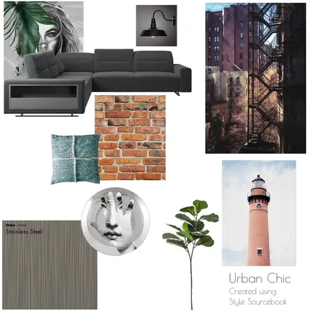 Urban Chic 4 Interior Design Mood Board by gavinj on Style Sourcebook