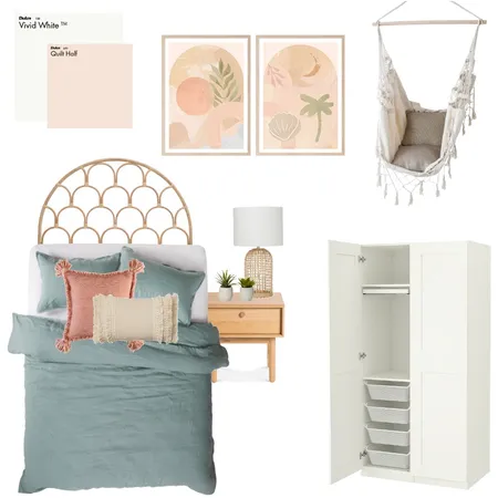 Ayla's Bedroom Interior Design Mood Board by ZoeGange on Style Sourcebook