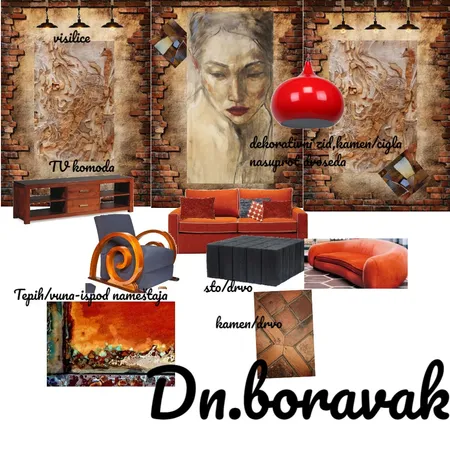 Dn.boravak  text Final Interior Design Mood Board by Gordana on Style Sourcebook