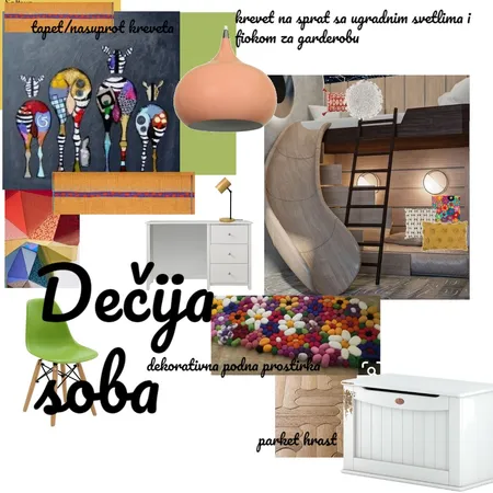 Dečija soba text final Interior Design Mood Board by Gordana on Style Sourcebook