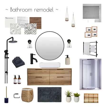 Bathroom remodel mod 9-2 Interior Design Mood Board by MfWestcoast on Style Sourcebook