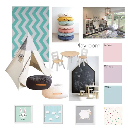 Playroom  2 Castores Interior Design Mood Board by verohs on Style Sourcebook