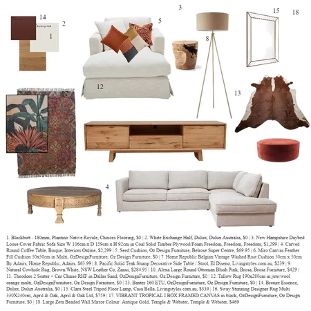 Module 9 b. Interior Design Mood Board by blevine on Style Sourcebook